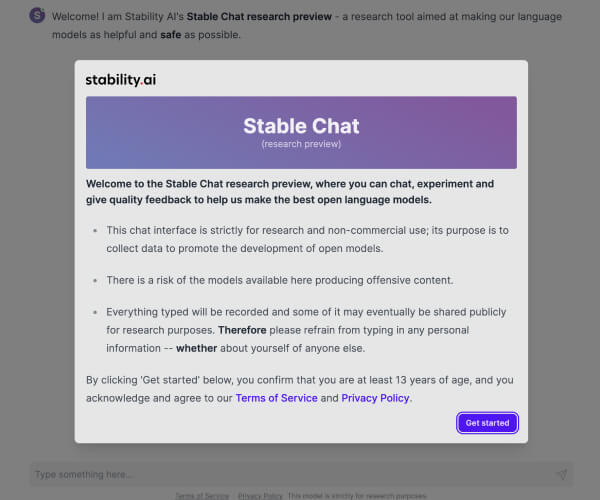 Stable Chat